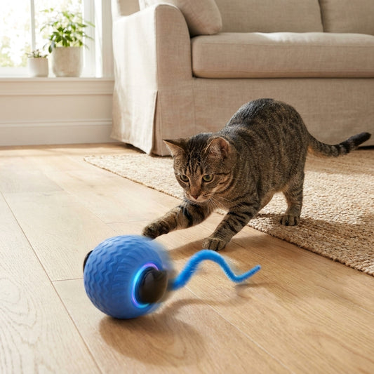 WhiskerSpin™ Cat Ball